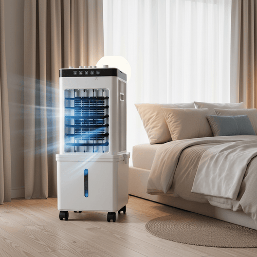 NOVACOOL – 3-in-1 Luftkühler – Ventilator und Luftbefeuchter in einem Gerät