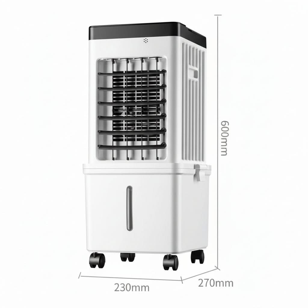 NOVACOOL – 3-in-1 Luftkühler – Ventilator und Luftbefeuchter in einem Gerät