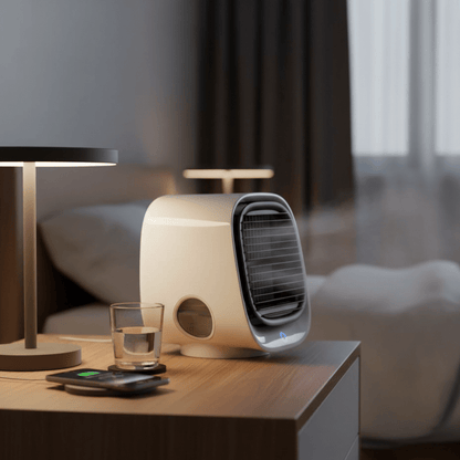 CLIMAONE DUO COOL – 2-in-1 Luftkühler und Luftbefeuchter – Kompakte Raumkühlung mit angenehmer Luftzirkulation und Luftfeuchtigkeit