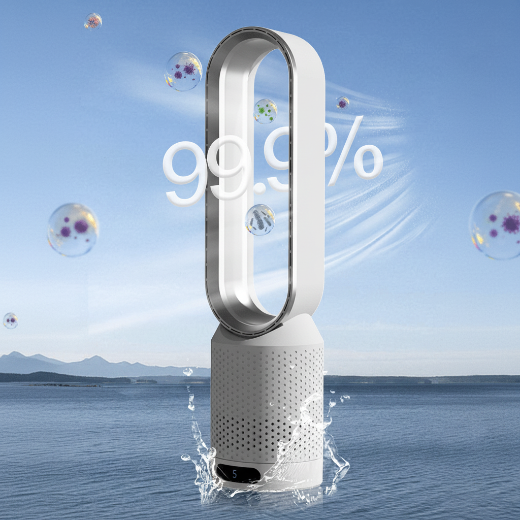 AEROBREEZE – 3-in-1-Turmventilator für frische Luft und angenehmen Komfort