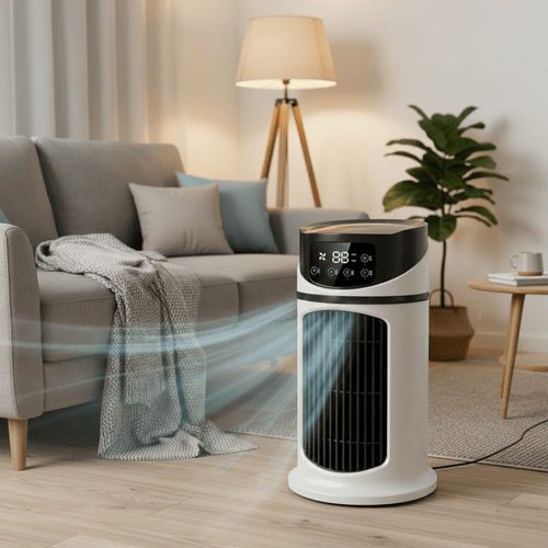 FRESHFLOW – Tragbarer Verdunstungsluftkühler mit Ventilator und Luftbefeuchter